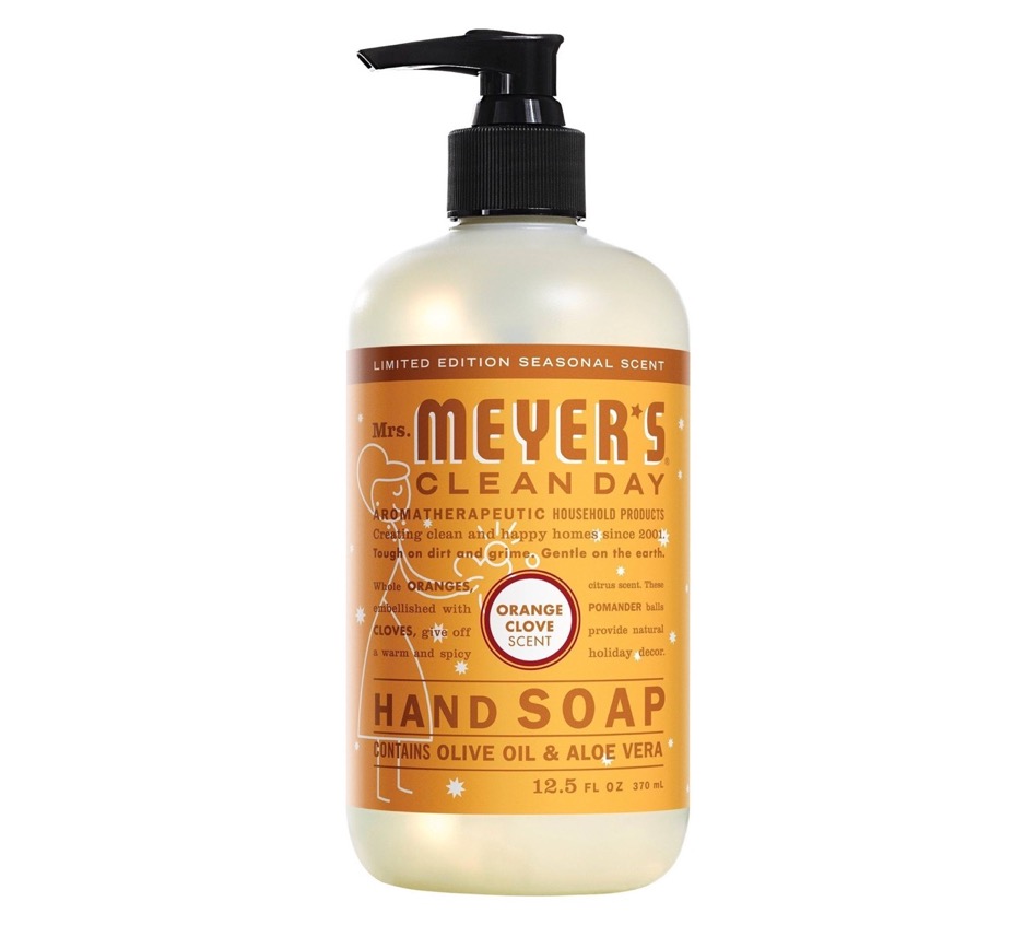 Mrs Meyers - Liquid Hand Soap Orange Clove  12.5floz-OUT OF STOCK