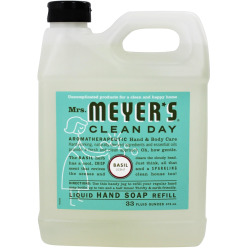 Mrs Meyers - Liquid Hand Soap Refill Basil 33floz