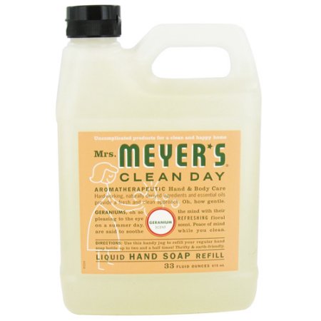 Mrs Meyers - Liquid Hand Soap Refill Geranium  33floz-OUT OF STOCK