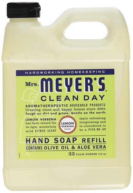 Mrs Meyers - Liquid Hand Soap Refill Lemon Verbena 33floz