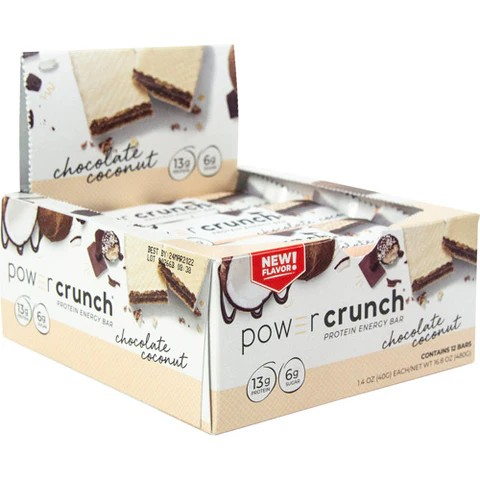 Power Crunch - Power Crunch Bar Chocolate Coconut 12/36G