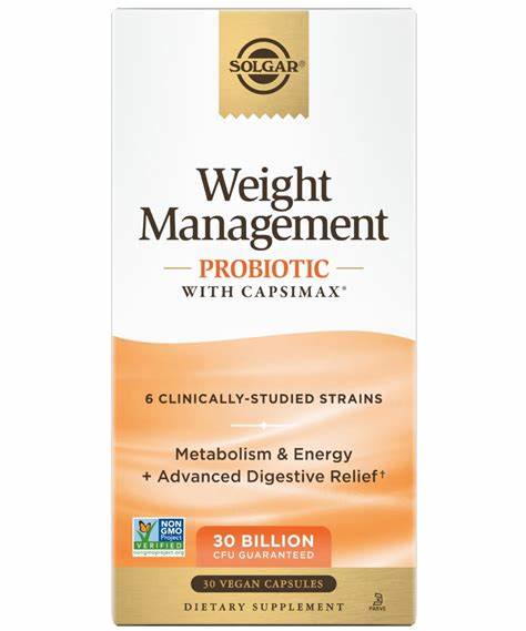 Solgar Weight Management Probiotic 30 Billion 30 vegan caps