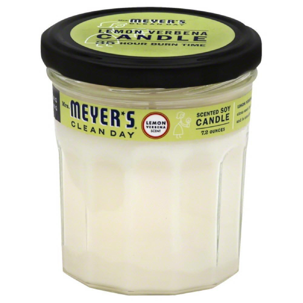 Mrs Meyers - Soy Candle Lemon Verbena 7.2oz