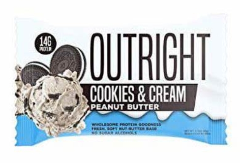 MTS Outright Bar 12/60Gr Cookies & Cream