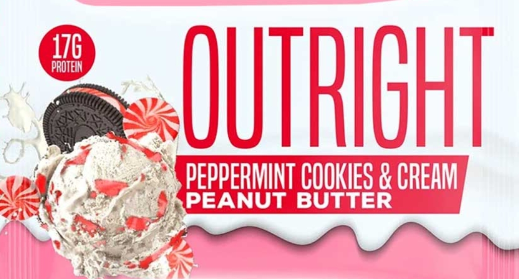 MTS Outright Bar 12/60Gr Peppermint Cookies & Cream