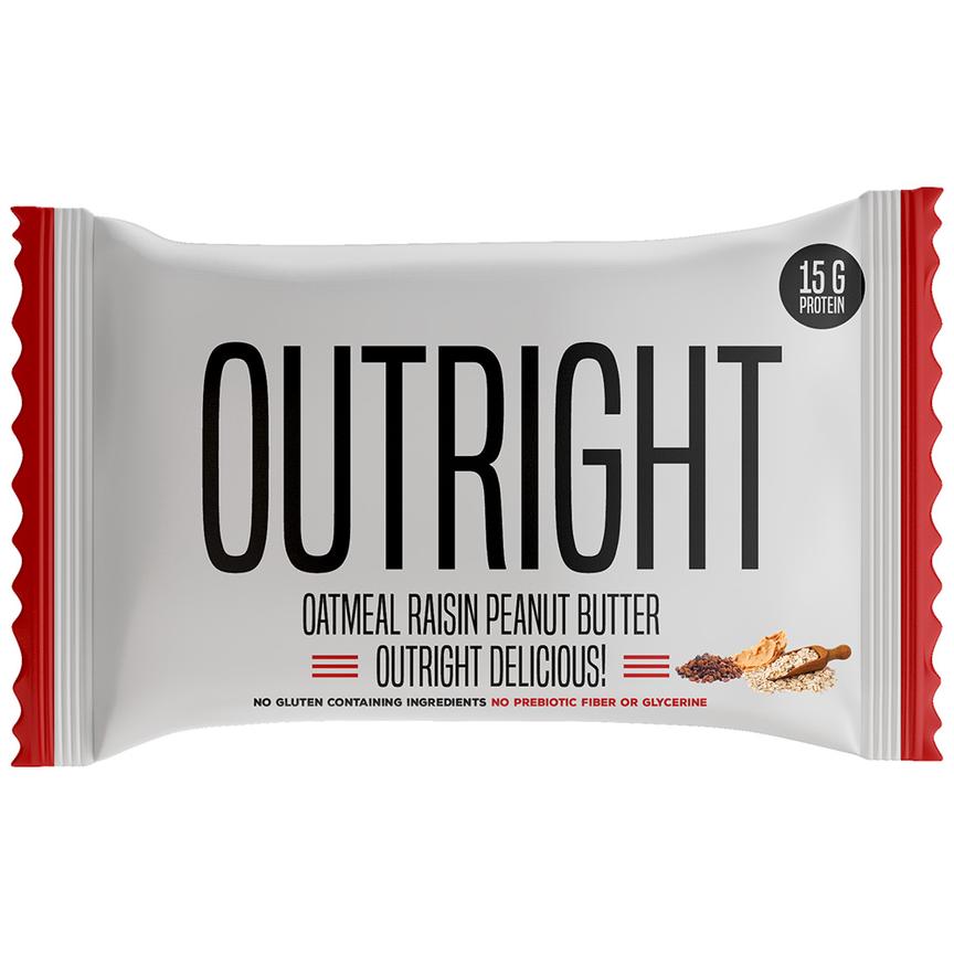 MTS Outright Bar 12/60Gr Pb Oatmeal Raisin