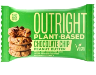 MTS Outright Vegan Bar 12/60Gr Chocolate Chip Pb