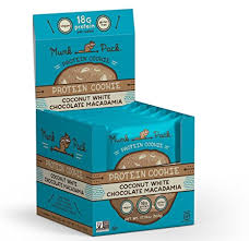 Munk Pack -  Cookie,Cnut,Wht Choc,Maca 6/2.96oz-OUT OF STOCK
