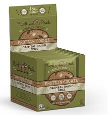 Munk Pack -  Cookie,Oatmeal Raisin 6/2.96oz-OUT OF STOCK