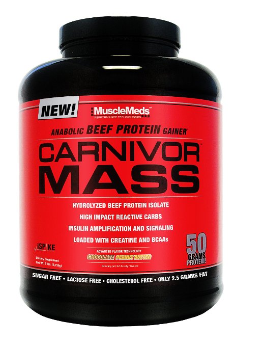 Muscle Meds Carnivor Mass Chocolate Peanutbutter 6 Lbs