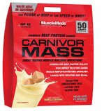 Muscle Meds Carnivor Mass Vanilla Caramel 10 Lbs
