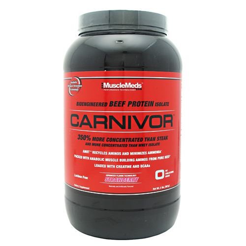 Muscle Meds Carnivor Strawberry 2Lb