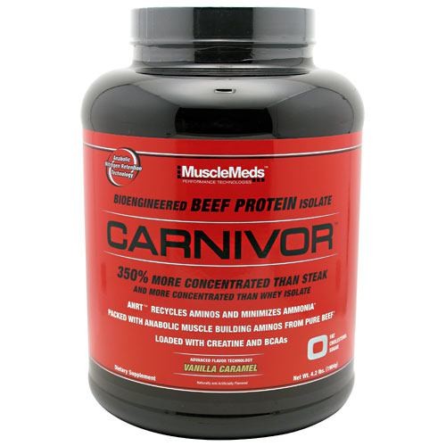 Muscle Meds Carnivor Vanilla Caramel 4Lb