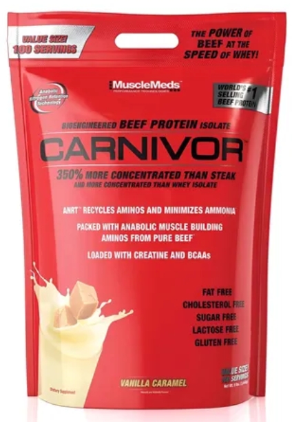 Muscle Meds Carnivor Vanilla Caramel 8 Lbs