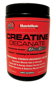 Muscle Meds Creatine Decanate Unflavored 10.58oz-UNAVAILABLE