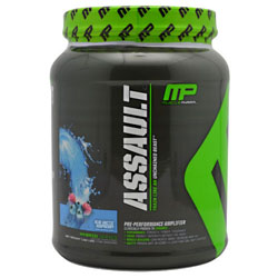 Muscle Pharm Assault Blue Rasp 32/Serv