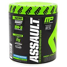 Muscle Pharm Assault Blue Raspberry 20/Srv