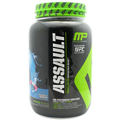 Muscle Pharm Assault Blue Raspberry 60/Srv