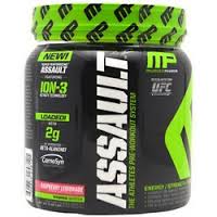 Muscle Pharm Assault Rasp Lemonade 30/Srv