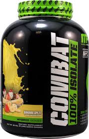 Muscle Pharm Combat 100 % Isolate Banana Split 5 Lbs