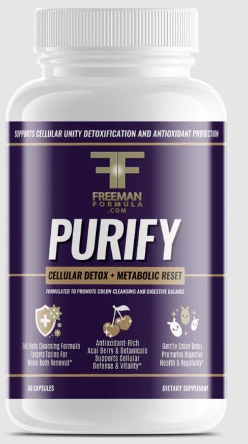 Freeman Formula Purify Cellular Detox & Metabolic Reset 60 caps