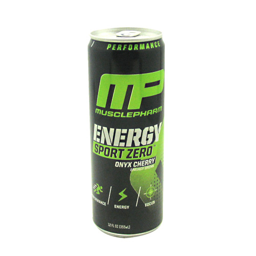 Muscle Pharm Energy Sport Zero Cherry12Oz12