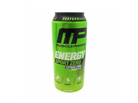 Muscle Pharm Energy Sport Zero Citrus16Oz12