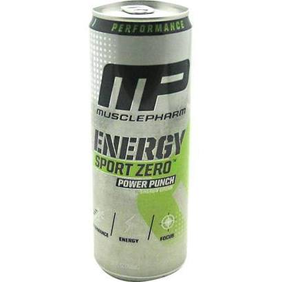 Muscle Pharm Energy Sport Zero Punch 12Oz12