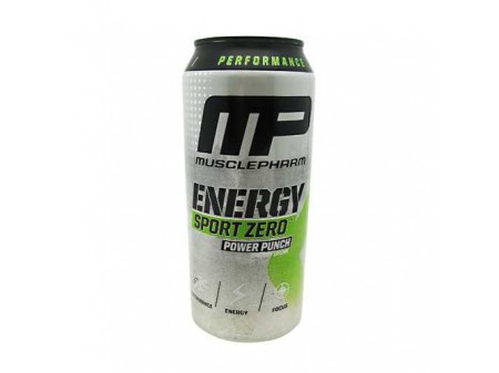 Muscle Pharm Energy Sport Zero Punch 16Oz12