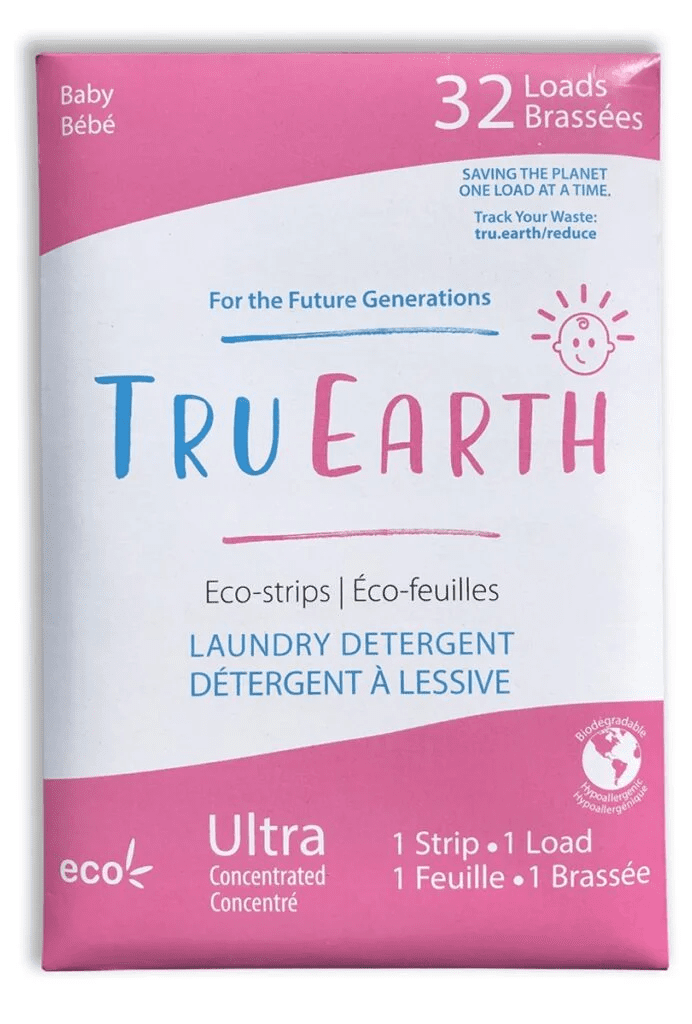 Tru Earth - Laundry Detergent Baby Fragrance Free 32 Strips