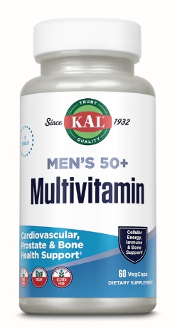 Kal - Men's 50+ Multivitamin 60 vegcaps