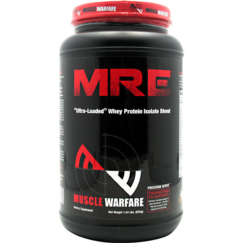Muscle Warfare - MRE, Chocolate Size:  25 Servings - 1.44 lbs (655g) 