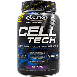 MuscleTech - Cell-Tech Performance Series Grape 3Lb
