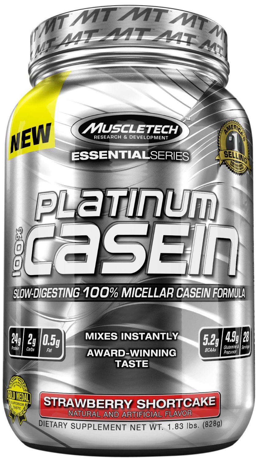 Muscletech - Essential Series 100% Casein Strawberry Shortcake 1.8lb