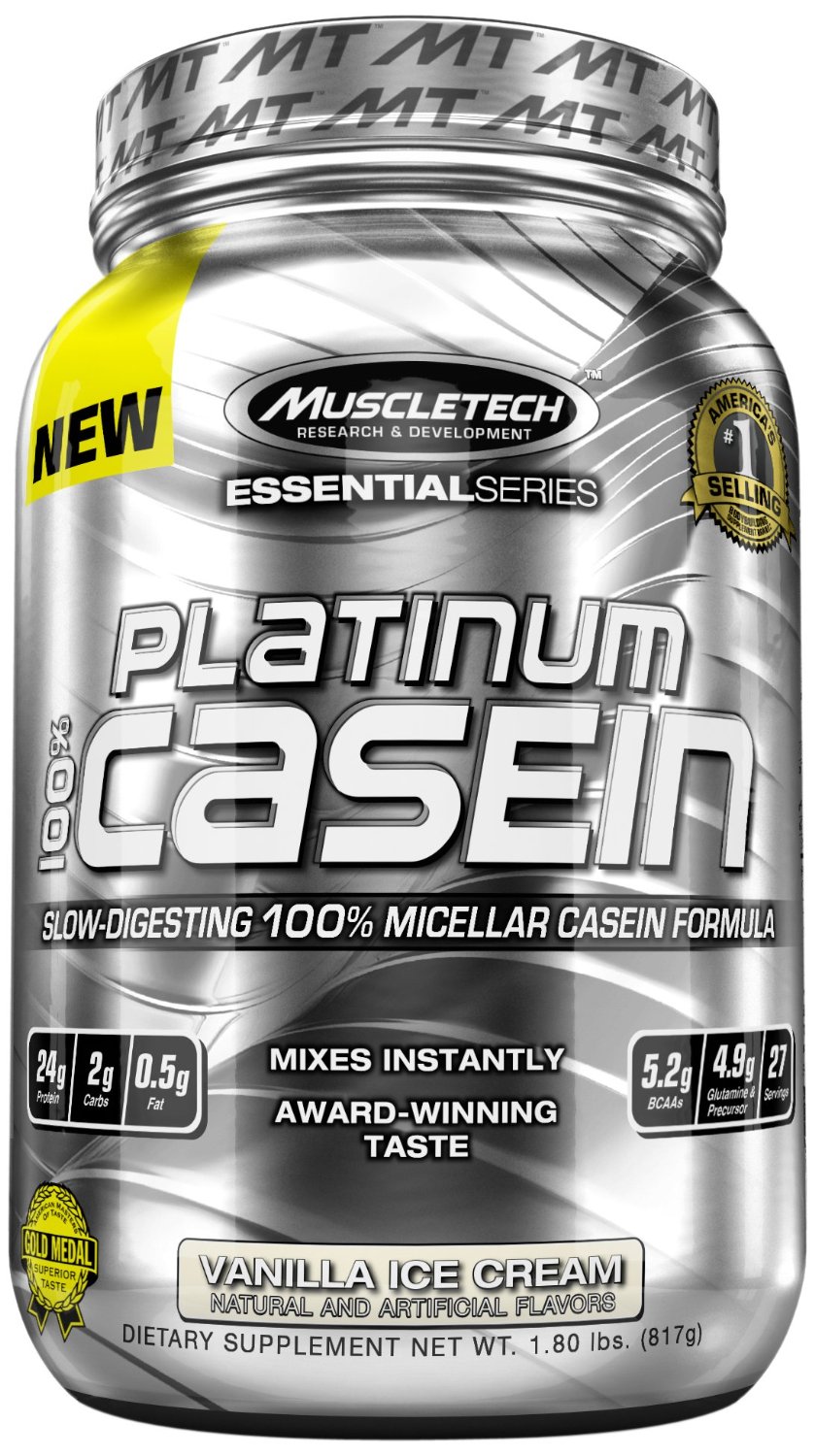 Muscletech - Essential Series 100% Casein Vanilla 1.8lb
