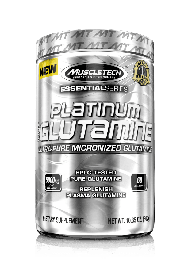 Muscletech - Essential Series 100% Glutamine 60 Capsules
