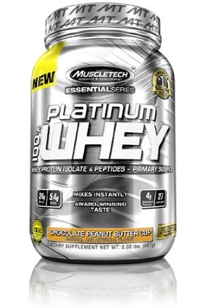 Muscletech - Essential Series 100% Whey Chocolate Peanut Butter 2lbs