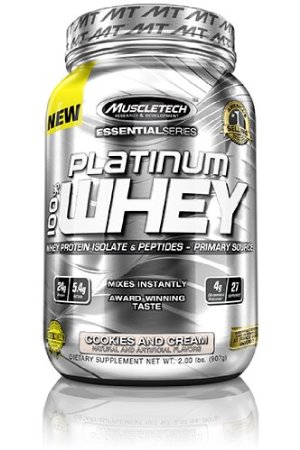 Muscletech - Essential Series 100% Whey Cookies & Cream 2lbs