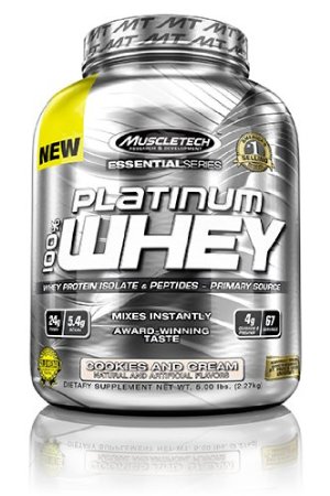 Muscletech - Essential Series 100% Whey Cookies & Cream 5lbs