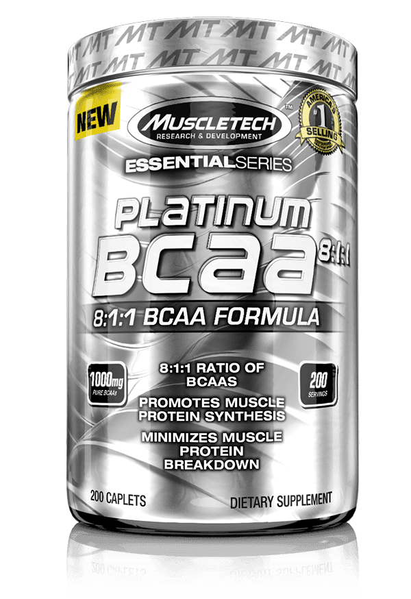 Muscletech - Essential Series BCAA 200 Capsules