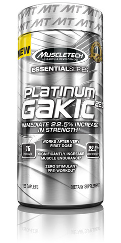 Muscletech - Essential Series Gakic 128 Capsules
