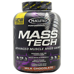 MuscleTech - Mass-Tech Perform Chocolate 7Lb     TEMPORARILY UNAVAILABLE