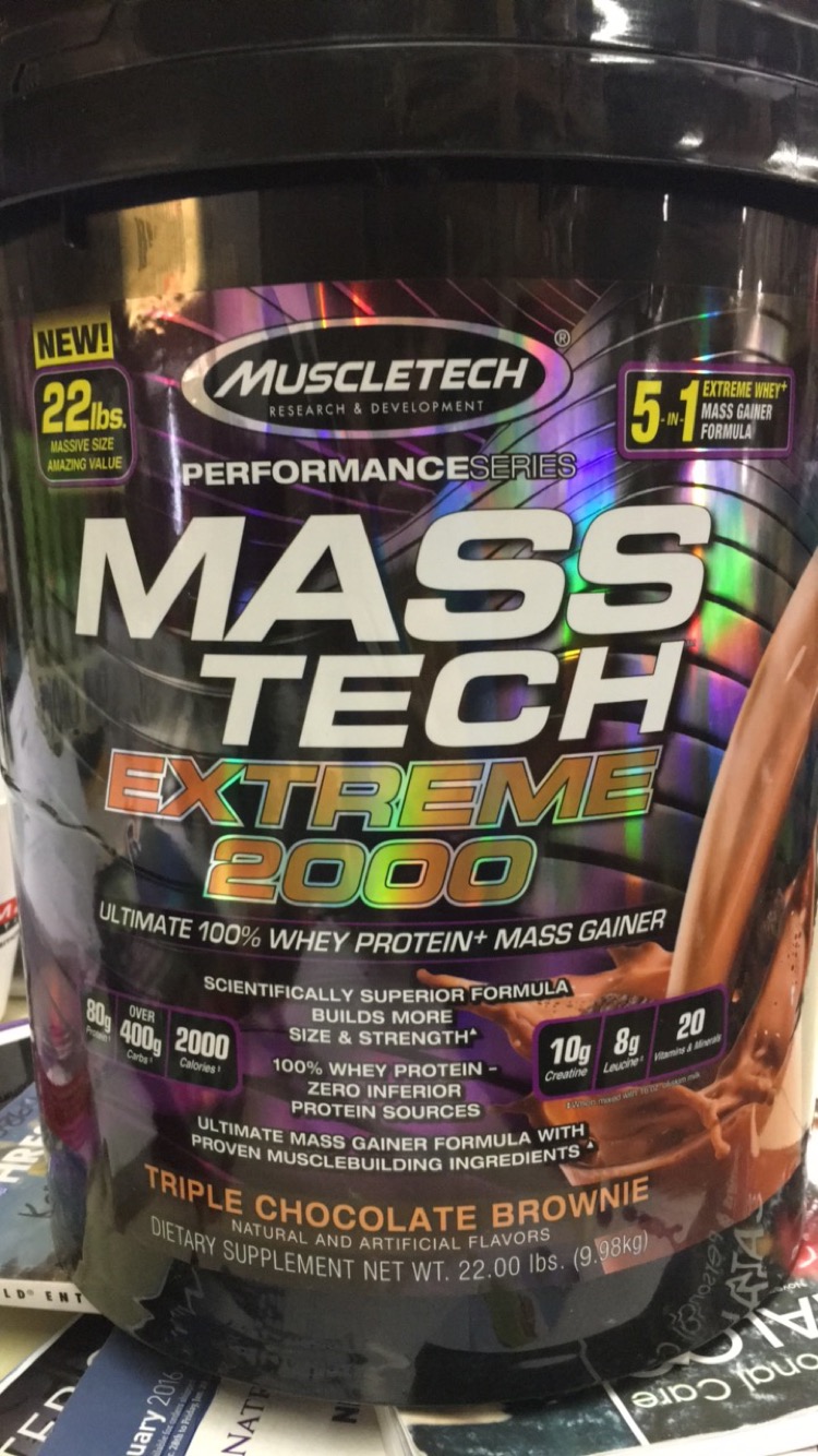 MuscleTech - Mass-Tech Perform Extreme Triple Choc Bownie 22Lb     TEMPORARILY UNAVAILABLE