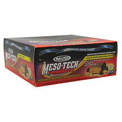MuscleTech - Meso-Tech Bar Peanut Butter 12 Bars/Box       TEMPORARILY UNAVAILABLE