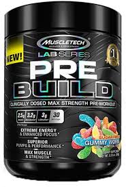 MuscleTech - Mt Lab Pre Build 30Srv Gummy Worm