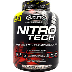 MuscleTech - Nitro-Tech Performance Series Cookie & Cream 4Lb
