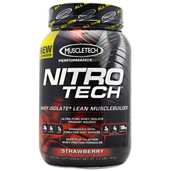 MuscleTech - Nitro-Tech Performance Series Strawberry 2Lb