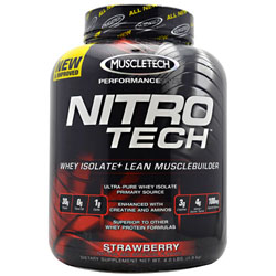 MuscleTech - Nitro-Tech Performance Series Strawberry 4Lb