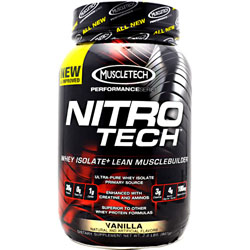 MuscleTech - Nitro-Tech Performance Series Vanilla 2Lb