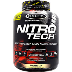 MuscleTech - Nitro-Tech Performance Series Vanilla 4Lb